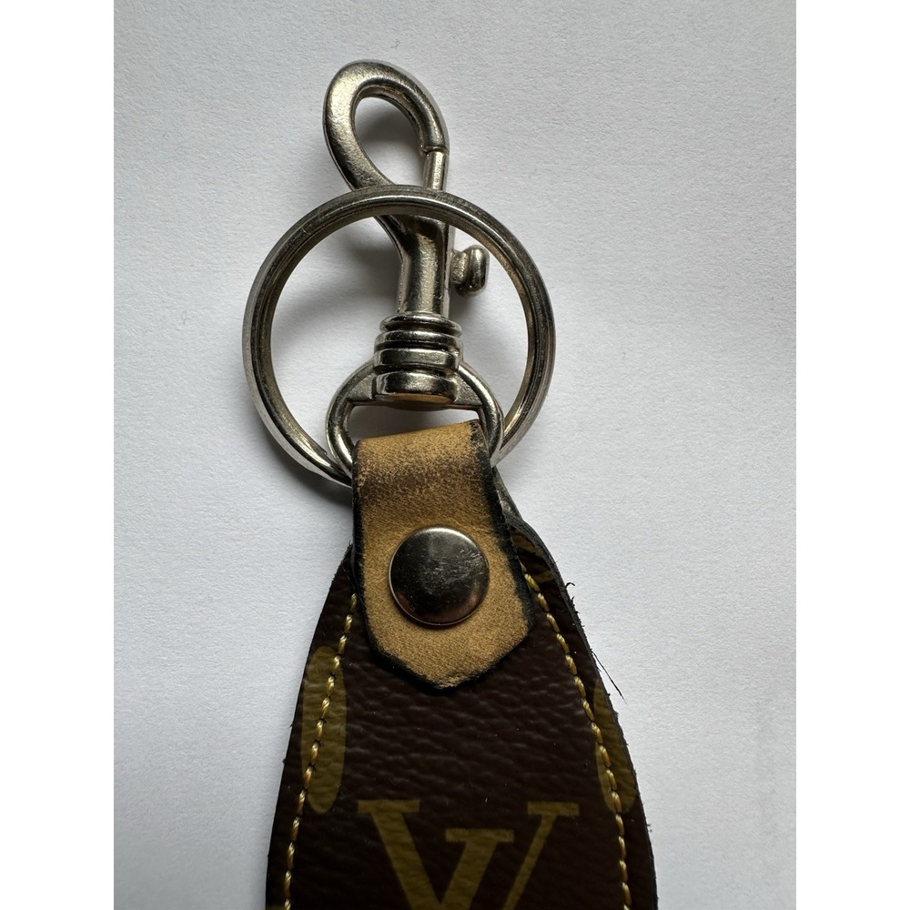 Vintage Louis Vuitton Key Holder clip Chain LV Monogram - Picture 3 of 9
